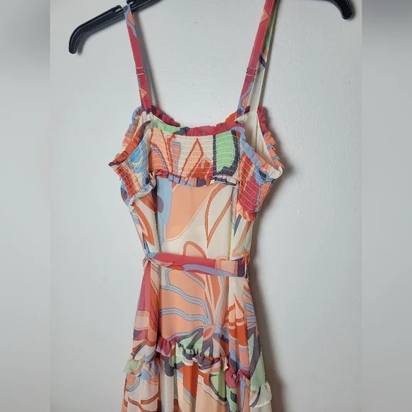 ALEXIS for Target Mixed Floral Sleeveless Tiered Ruffle Dress - Picture 10 of 15